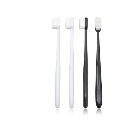 Ultra fine toothbrush with soft bristles