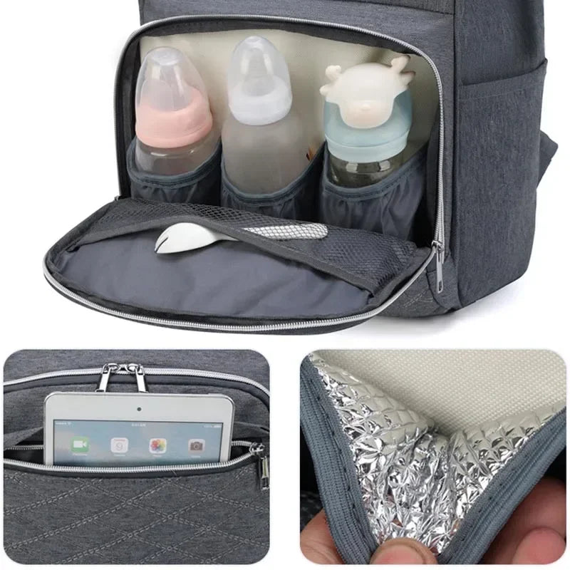 Poches isothermes pour biberons du sac à dos à langer