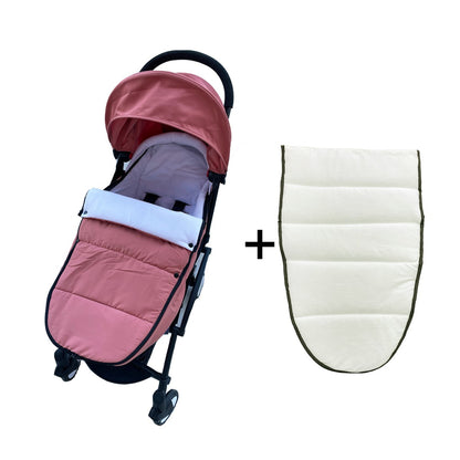 Chancelière Universelle 2 en 1 pour Poussette, coloris rose terracotta