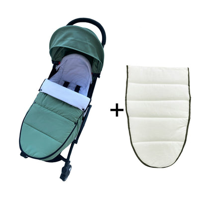 Chancelière Universelle 2 en 1 pour Poussette, coloris vert