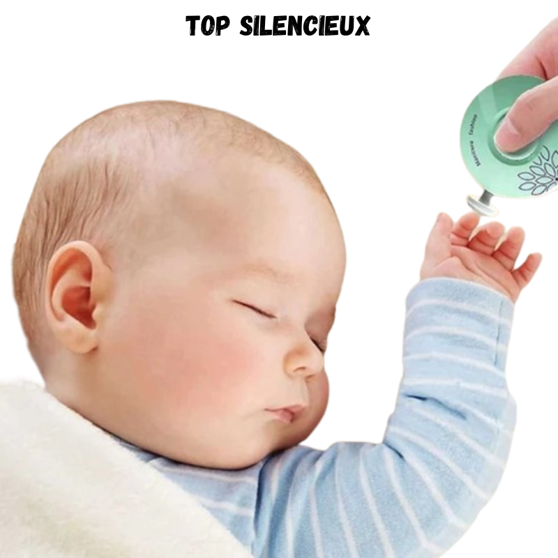 Accessoire santé bébé Guizmax Set manucure 3 piece coupe ongle ciseaux lime  Bebe Enfant vert 